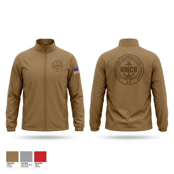 Windbreaker, NMCB THREE - WCC, Navy, Teamtime, Team time, sublimation, custom sports apparel, team uniforms, spirit wear, spiritwear, sports uniforms, custom shirts, team store, custom team store, fundraiser sports, apparel fundraiser