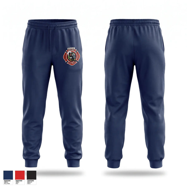 Sweatpants, Theodore-Dawes Fire Rescue, Fire Department, Teamtime, Team time, sublimation, custom sports apparel, team uniforms, spirit wear, spiritwear, sports uniforms, custom shirts, team store, custom team store, fundraiser sports, apparel fundraiser