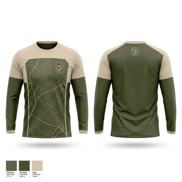 Long Sleeve Performance Shirt, Dirt devils, Baseball, Teamtime, Team time, sublimation, custom sports apparel, team uniforms, spirit wear, spiritwear, sports uniforms, custom shirts, team store, custom team store, fundraiser sports, apparel fundraiser