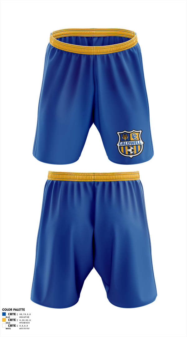 Mens Soccer Shorts, Caldwell County Soccer, Men's Soccer, Teamtime, Team time, sublimation, custom sports apparel, team uniforms, spirit wear, spiritwear, sports uniforms, custom shirts, team store, custom team store, fundraiser sports, apparel fundraiser