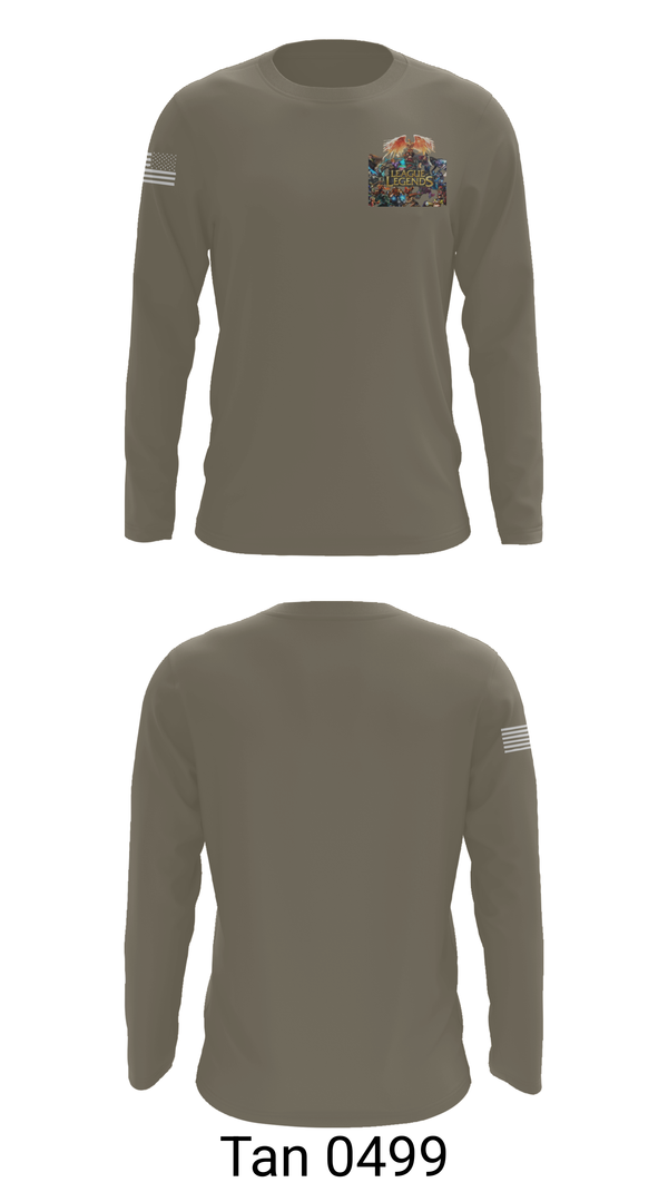 Long Sleeve Performance Shirt, USA Dwight d eisenhower, , Teamtime, Team time, sublimation, custom sports apparel, team uniforms, spirit wear, spiritwear, sports uniforms, custom shirts, team store, custom team store, fundraiser sports, apparel fundraiser