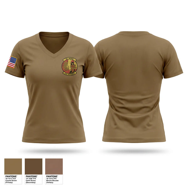 Womens Short Sleeve Vneck Shirt, 91 Missile Security Operations Squadron, Air Force, Teamtime, Team time, sublimation, custom sports apparel, team uniforms, spirit wear, spiritwear, sports uniforms, custom shirts, team store, custom team store, fundraiser sports, apparel fundraiser