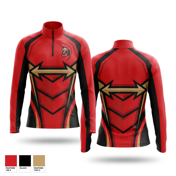 Quarter Zip Jacket, Grove City Spartans, , Teamtime, Team time, sublimation, custom sports apparel, team uniforms, spirit wear, spiritwear, sports uniforms, custom shirts, team store, custom team store, fundraiser sports, apparel fundraiser