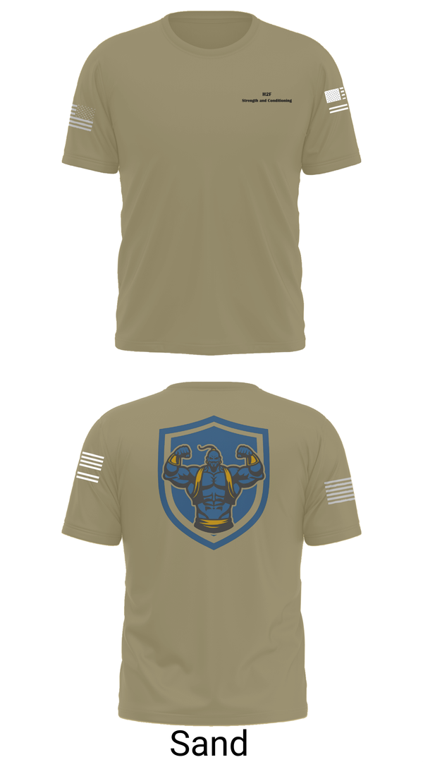 Old School Cotton Feel Shirt, 3rd Chemical Brigade H2F, Army, Teamtime, Team time, sublimation, custom sports apparel, team uniforms, spirit wear, spiritwear, sports uniforms, custom shirts, team store, custom team store, fundraiser sports, apparel fundraiser