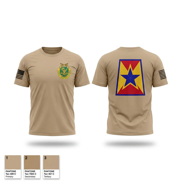 Old School Cotton Feel Shirt, 35th Military Police Company, National Guard, Teamtime, Team time, sublimation, custom sports apparel, team uniforms, spirit wear, spiritwear, sports uniforms, custom shirts, team store, custom team store, fundraiser sports, apparel fundraiser