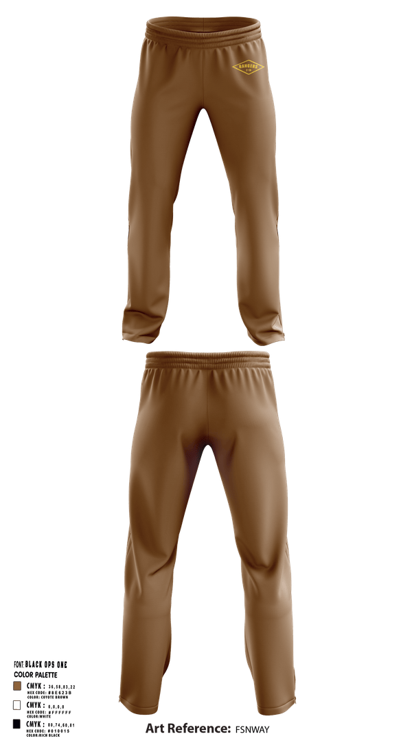 Sweatpants, 2-16 rangers, Army, Teamtime, Team time, sublimation, custom sports apparel, team uniforms, spirit wear, spiritwear, sports uniforms, custom shirts, team store, custom team store, fundraiser sports, apparel fundraiser