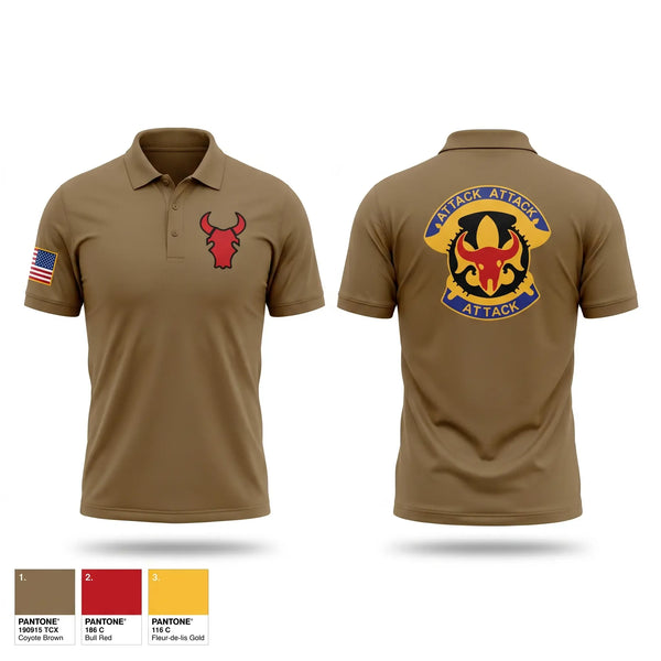 Short Sleeve Performance Polo, 1/34 ABCT, National Guard, Teamtime, Team time, sublimation, custom sports apparel, team uniforms, spirit wear, spiritwear, sports uniforms, custom shirts, team store, custom team store, fundraiser sports, apparel fundraiser