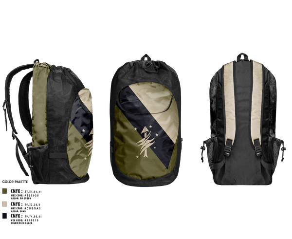 Gear Bag, Fulton Snipers, Men's Basketball, Teamtime, Team time, sublimation, custom sports apparel, team uniforms, spirit wear, spiritwear, sports uniforms, custom shirts, team store, custom team store, fundraiser sports, apparel fundraiser