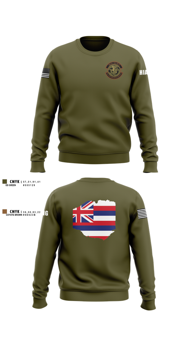 Crew Neck Sweatshirt, 150th Electromagnetic Warfare Squadron, , Teamtime, Team time, sublimation, custom sports apparel, team uniforms, spirit wear, spiritwear, sports uniforms, custom shirts, team store, custom team store, fundraiser sports, apparel fundraiser