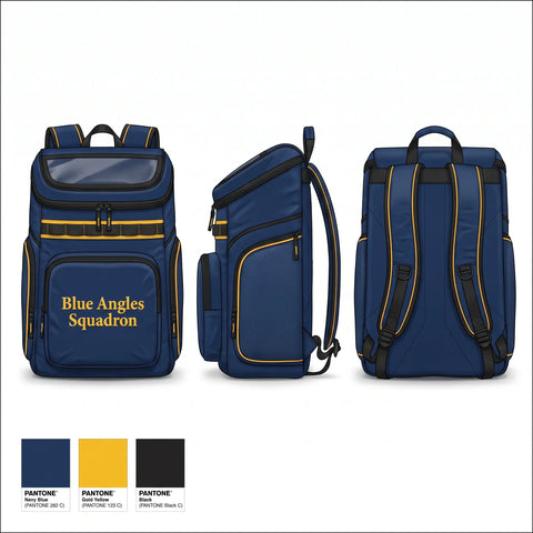 Gear Bag, Blue Angles Squadron, Navy, Teamtime, Team time, sublimation, custom sports apparel, team uniforms, spirit wear, spiritwear, sports uniforms, custom shirts, team store, custom team store, fundraiser sports, apparel fundraiser