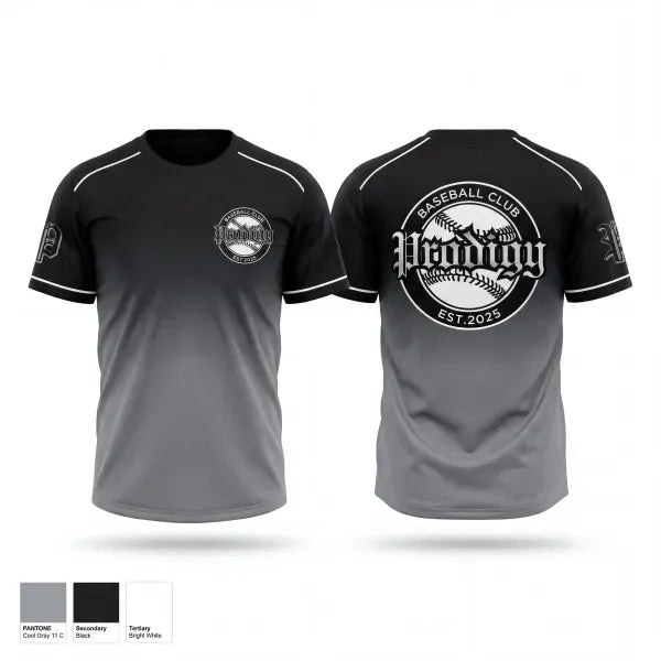Old School Cotton Feel Shirt, Prodigy, Baseball, Teamtime, Team time, sublimation, custom sports apparel, team uniforms, spirit wear, spiritwear, sports uniforms, custom shirts, team store, custom team store, fundraiser sports, apparel fundraiser