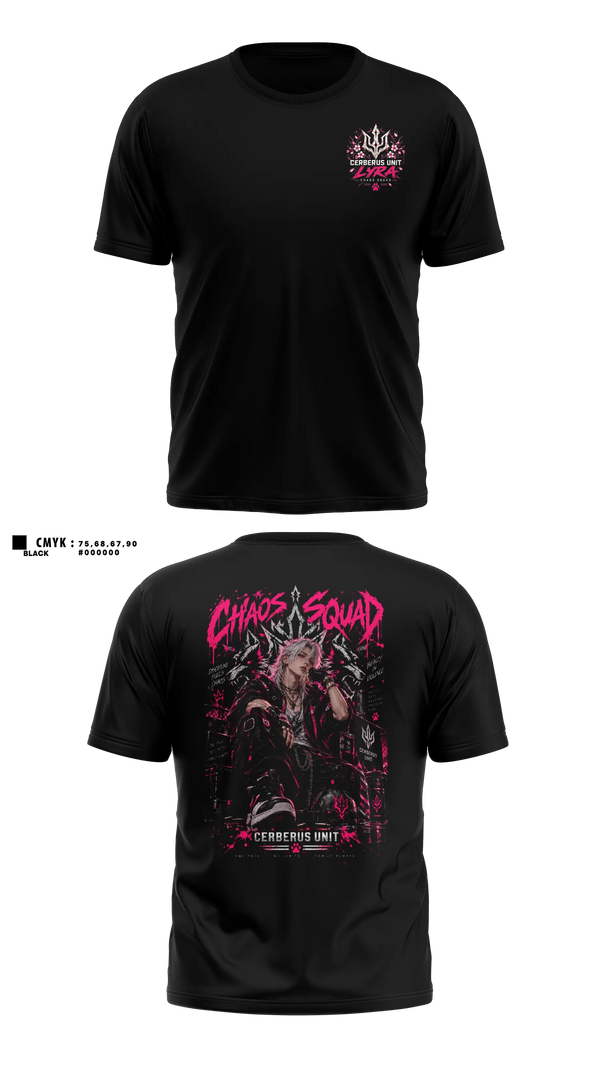Old School Cotton Shirt, C.s.nine tails, E-Sports, Teamtime, Team time, sublimation, custom sports apparel, team uniforms, spirit wear, spiritwear, sports uniforms, custom shirts, team store, custom team store, fundraiser sports, apparel fundraiser