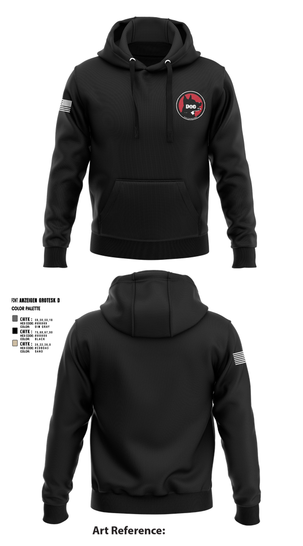 Hoodie, Dog Company, , Teamtime, Team time, sublimation, custom sports apparel, team uniforms, spirit wear, spiritwear, sports uniforms, custom shirts, team store, custom team store, fundraiser sports, apparel fundraiser