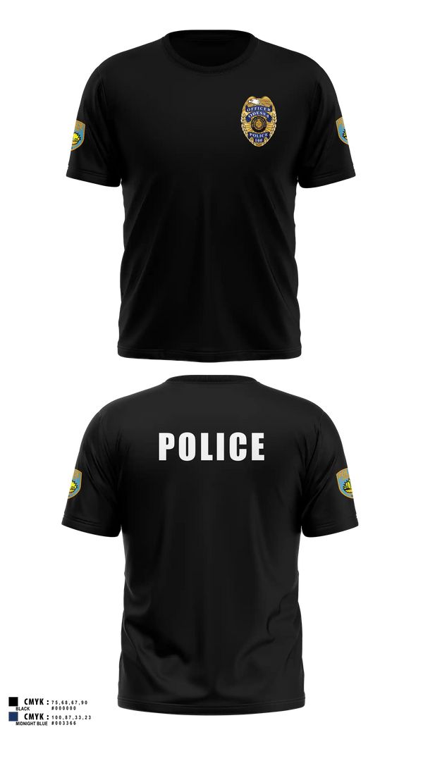 Short Sleeve Performance Shirt, team name, Police, Teamtime, Team time, sublimation, custom sports apparel, team uniforms, spirit wear, spiritwear, sports uniforms, custom shirts, team store, custom team store, fundraiser sports, apparel fundraiser