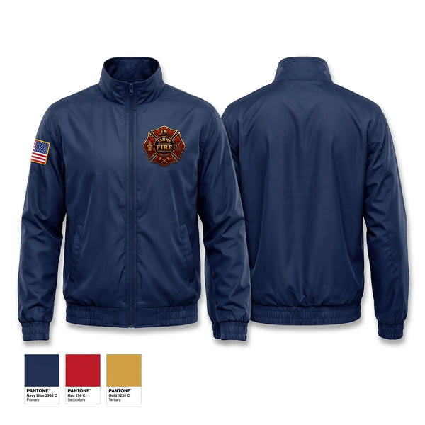 Windbreaker, Yantis Volunteer Fire Department, Fire Department, Teamtime, Team time, sublimation, custom sports apparel, team uniforms, spirit wear, spiritwear, sports uniforms, custom shirts, team store, custom team store, fundraiser sports, apparel fundraiser