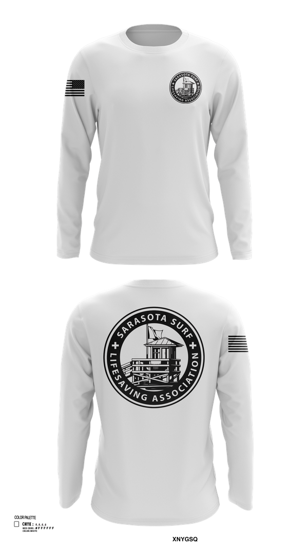 Long Sleeve Performance Shirt, Sarasota Surf Lifesaving Association, , Teamtime, Team time, sublimation, custom sports apparel, team uniforms, spirit wear, spiritwear, sports uniforms, custom shirts, team store, custom team store, fundraiser sports, apparel fundraiser