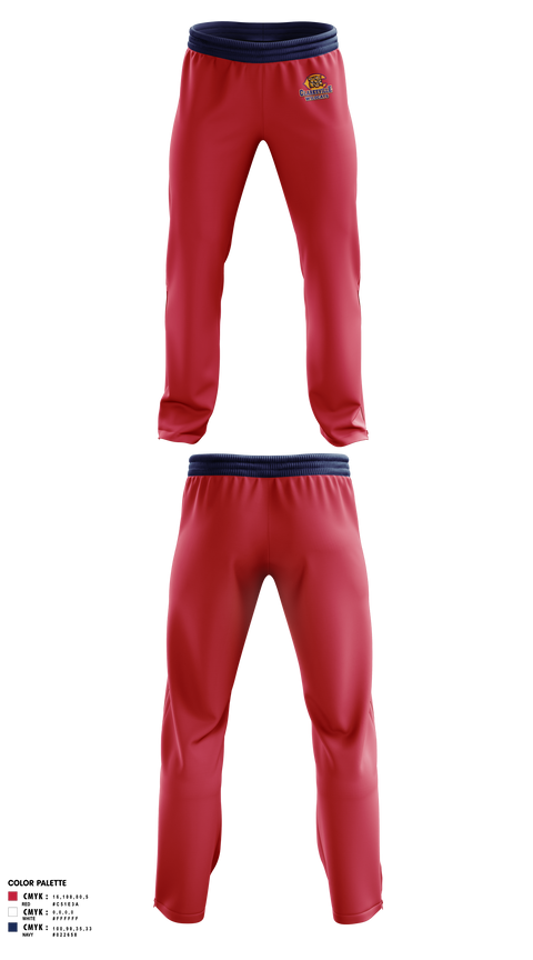 Sweatpants, Clarksville Wildcats, Men's Lacrosse, Teamtime, Team time, sublimation, custom sports apparel, team uniforms, spirit wear, spiritwear, sports uniforms, custom shirts, team store, custom team store, fundraiser sports, apparel fundraiser