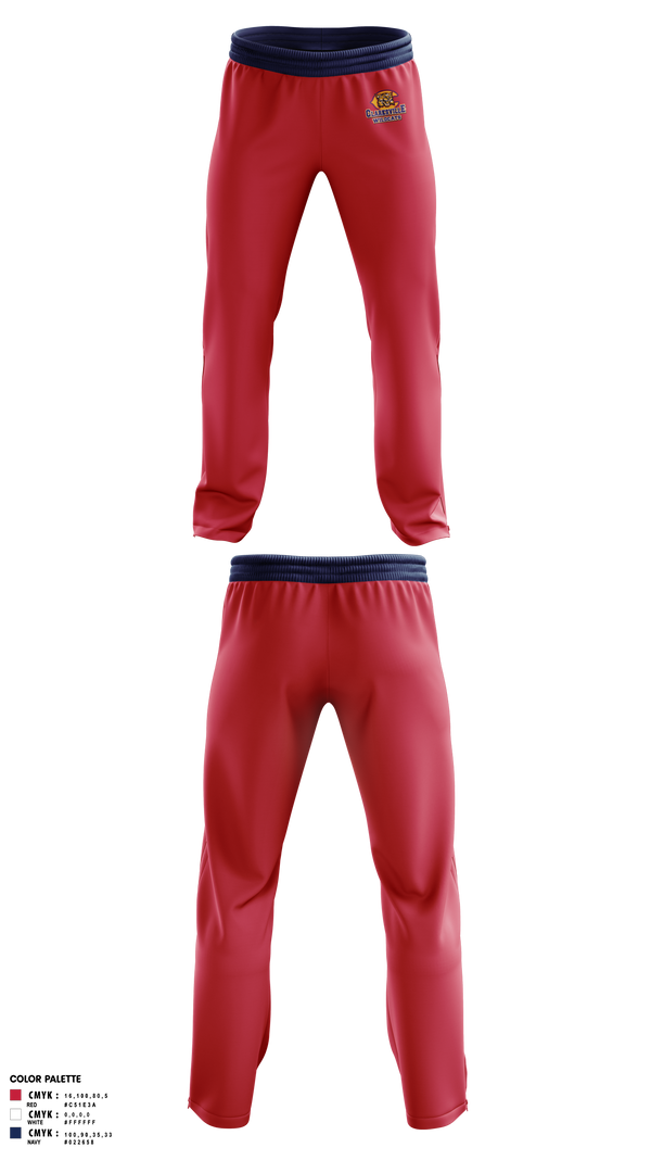 Sweatpants, Clarksville Wildcats, Men's Lacrosse, Teamtime, Team time, sublimation, custom sports apparel, team uniforms, spirit wear, spiritwear, sports uniforms, custom shirts, team store, custom team store, fundraiser sports, apparel fundraiser