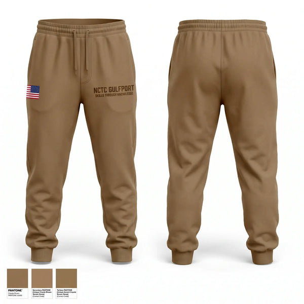 Sweatpants, NCTC GULFPORT, Navy, Teamtime, Team time, sublimation, custom sports apparel, team uniforms, spirit wear, spiritwear, sports uniforms, custom shirts, team store, custom team store, fundraiser sports, apparel fundraiser