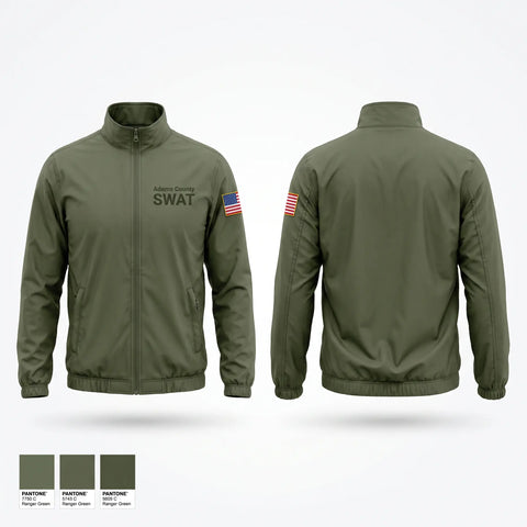 Windbreaker, Adams County SWAT, Police, Teamtime, Team time, sublimation, custom sports apparel, team uniforms, spirit wear, spiritwear, sports uniforms, custom shirts, team store, custom team store, fundraiser sports, apparel fundraiser
