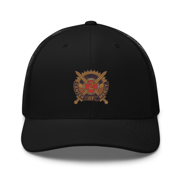 2nd Medical BDE 87997512 Retro Trucker Hat | Yupoong 6606