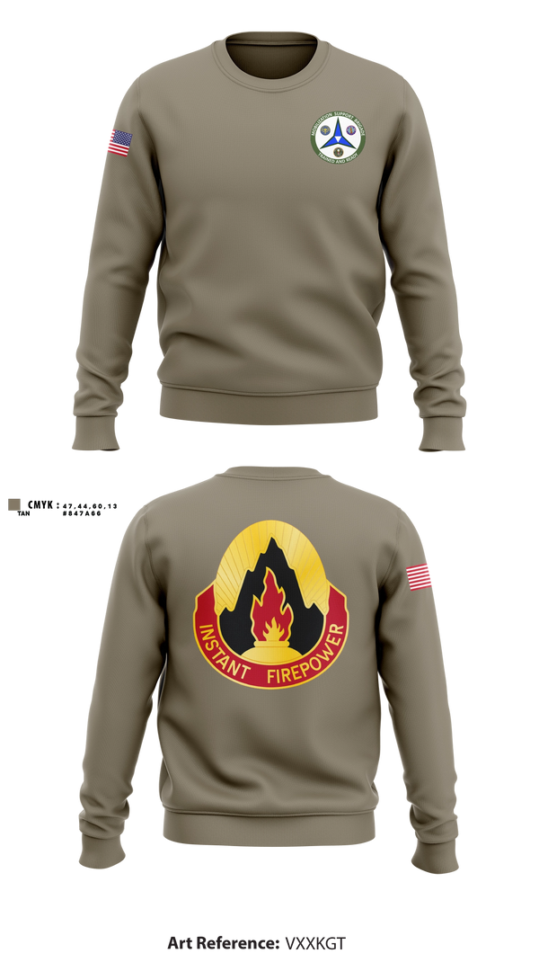 Crew Neck Sweatshirt, 38th RSG, Army, Teamtime, Team time, sublimation, custom sports apparel, team uniforms, spirit wear, spiritwear, sports uniforms, custom shirts, team store, custom team store, fundraiser sports, apparel fundraiser
