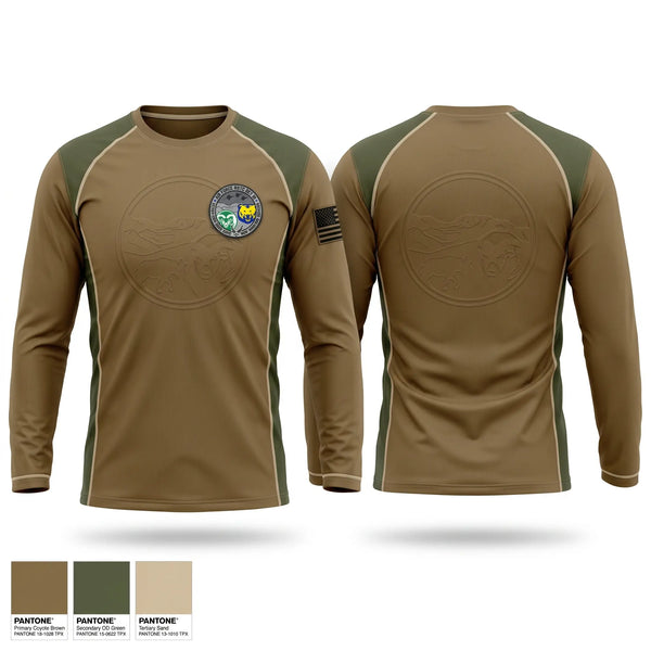 Long Sleeve Performance Shirt, Detachment 090, Air Force, Teamtime, Team time, sublimation, custom sports apparel, team uniforms, spirit wear, spiritwear, sports uniforms, custom shirts, team store, custom team store, fundraiser sports, apparel fundraiser