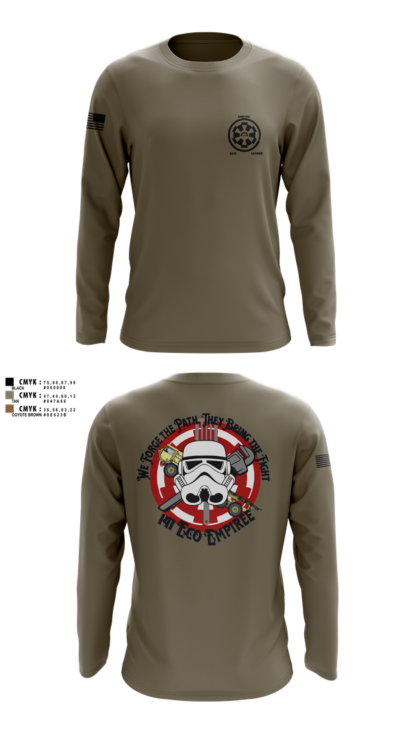 Long Sleeve Performance Shirt, 141 echo, Army, Teamtime, Team time, sublimation, custom sports apparel, team uniforms, spirit wear, spiritwear, sports uniforms, custom shirts, team store, custom team store, fundraiser sports, apparel fundraiser