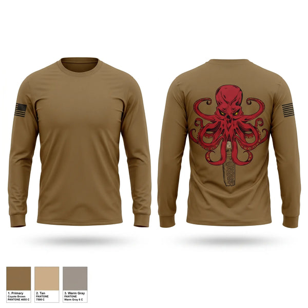 Long Sleeve Performance Shirt, Kraken, Army, Teamtime, Team time, sublimation, custom sports apparel, team uniforms, spirit wear, spiritwear, sports uniforms, custom shirts, team store, custom team store, fundraiser sports, apparel fundraiser