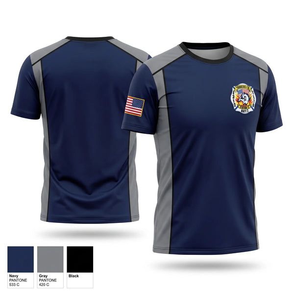 Short Sleeve Performance Shirt, Yonkers Fire Department, Fire Department, Teamtime, Team time, sublimation, custom sports apparel, team uniforms, spirit wear, spiritwear, sports uniforms, custom shirts, team store, custom team store, fundraiser sports, apparel fundraiser
