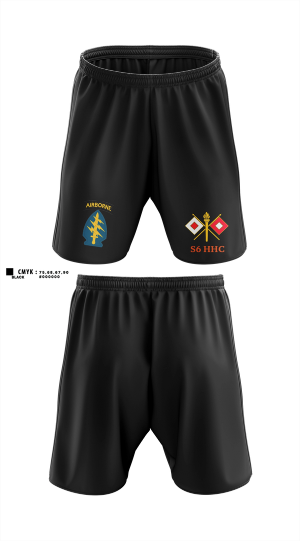 Athletic Shorts With Pockets, S6 HHC 3SFG(A), Army, Teamtime, Team time, sublimation, custom sports apparel, team uniforms, spirit wear, spiritwear, sports uniforms, custom shirts, team store, custom team store, fundraiser sports, apparel fundraiser