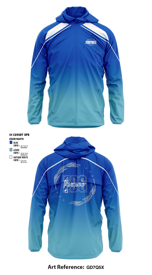 Windbreaker, Fortnite Burger Gang, E-Sports, Teamtime, Team time, sublimation, custom sports apparel, team uniforms, spirit wear, spiritwear, sports uniforms, custom shirts, team store, custom team store, fundraiser sports, apparel fundraiser