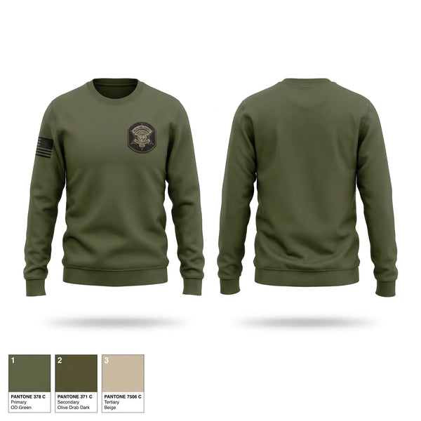 Crew Neck Sweatshirt, Richland County SRT, Police, Teamtime, Team time, sublimation, custom sports apparel, team uniforms, spirit wear, spiritwear, sports uniforms, custom shirts, team store, custom team store, fundraiser sports, apparel fundraiser
