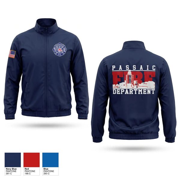 Windbreaker, FMBA Local 13/213 Passaic Fire Department, Fire Department, Teamtime, Team time, sublimation, custom sports apparel, team uniforms, spirit wear, spiritwear, sports uniforms, custom shirts, team store, custom team store, fundraiser sports, apparel fundraiser