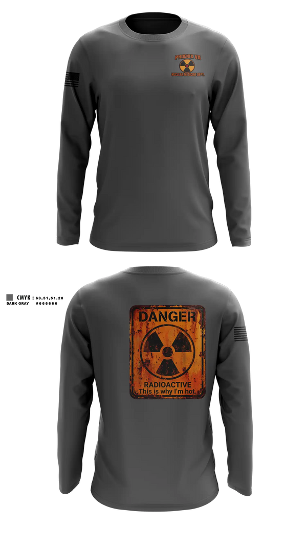 Long Sleeve Performance Shirt, PHX NUC MED, Air Force, Teamtime, Team time, sublimation, custom sports apparel, team uniforms, spirit wear, spiritwear, sports uniforms, custom shirts, team store, custom team store, fundraiser sports, apparel fundraiser