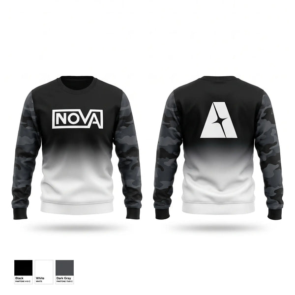 Crew Neck Sweatshirt, Nova Strategic Group, Police, Teamtime, Team time, sublimation, custom sports apparel, team uniforms, spirit wear, spiritwear, sports uniforms, custom shirts, team store, custom team store, fundraiser sports, apparel fundraiser