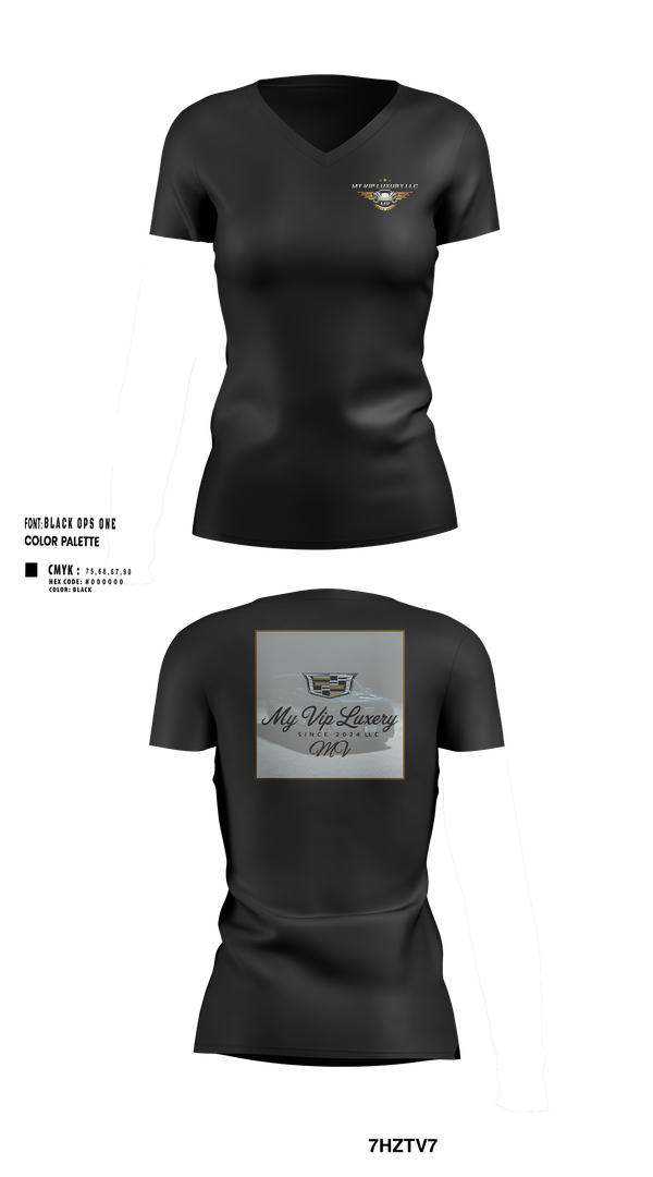 Womens Short Sleeve Vneck Shirt, MY VIP LUXURY LLC, , Teamtime, Team time, sublimation, custom sports apparel, team uniforms, spirit wear, spiritwear, sports uniforms, custom shirts, team store, custom team store, fundraiser sports, apparel fundraiser