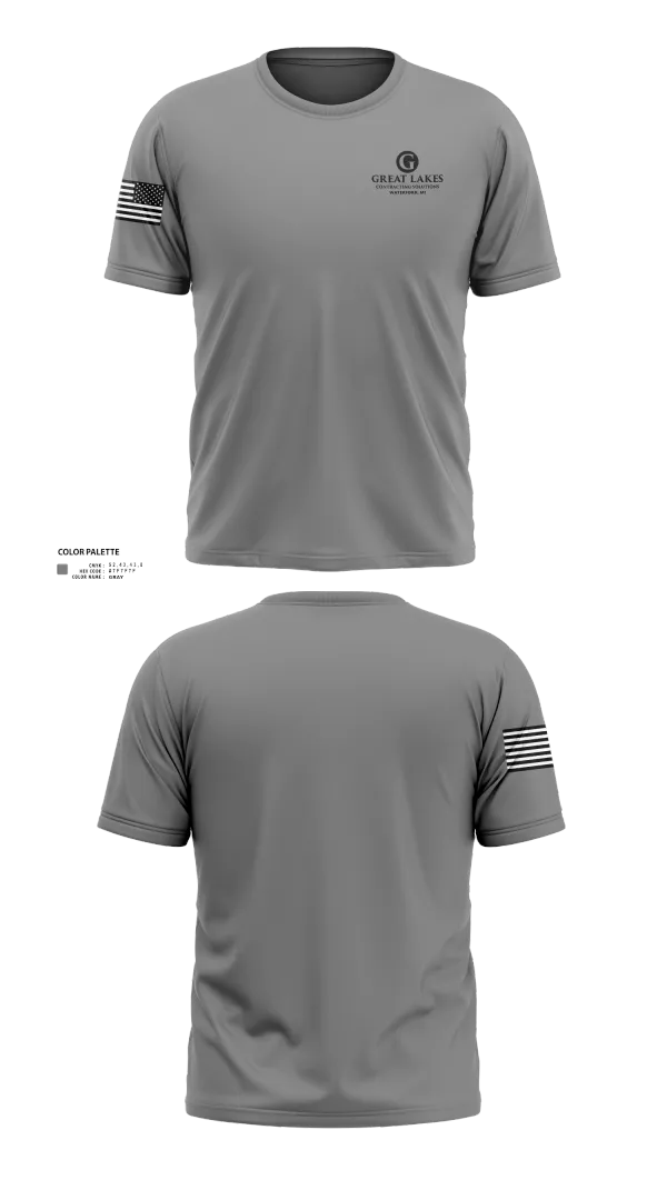 Short Sleeve Performance Shirt, Great Lakes Contracting Solutions LLC, , Teamtime, Team time, sublimation, custom sports apparel, team uniforms, spirit wear, spiritwear, sports uniforms, custom shirts, team store, custom team store, fundraiser sports, apparel fundraiser
