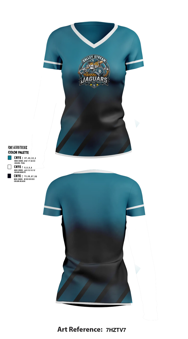 Womens Short Sleeve Vneck Shirt, JAGUARS, Softball, Teamtime, Team time, sublimation, custom sports apparel, team uniforms, spirit wear, spiritwear, sports uniforms, custom shirts, team store, custom team store, fundraiser sports, apparel fundraiser