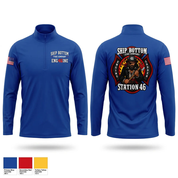 Windbreaker, Ship bottom fire company, Fire Department, Teamtime, Team time, sublimation, custom sports apparel, team uniforms, spirit wear, spiritwear, sports uniforms, custom shirts, team store, custom team store, fundraiser sports, apparel fundraiser