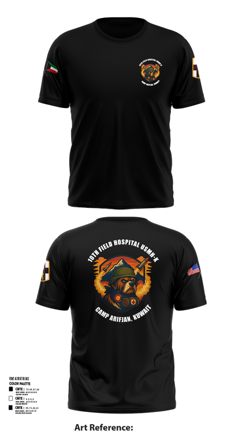 Short Sleeve Performance Shirt, 10th Field Hospital (FWD), , Teamtime, Team time, sublimation, custom sports apparel, team uniforms, spirit wear, spiritwear, sports uniforms, custom shirts, team store, custom team store, fundraiser sports, apparel fundraiser