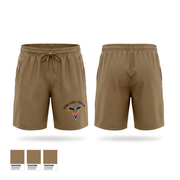 Athletic Shorts With Pockets, USS CARL VINSON SECURITY, Navy, Teamtime, Team time, sublimation, custom sports apparel, team uniforms, spirit wear, spiritwear, sports uniforms, custom shirts, team store, custom team store, fundraiser sports, apparel fundraiser