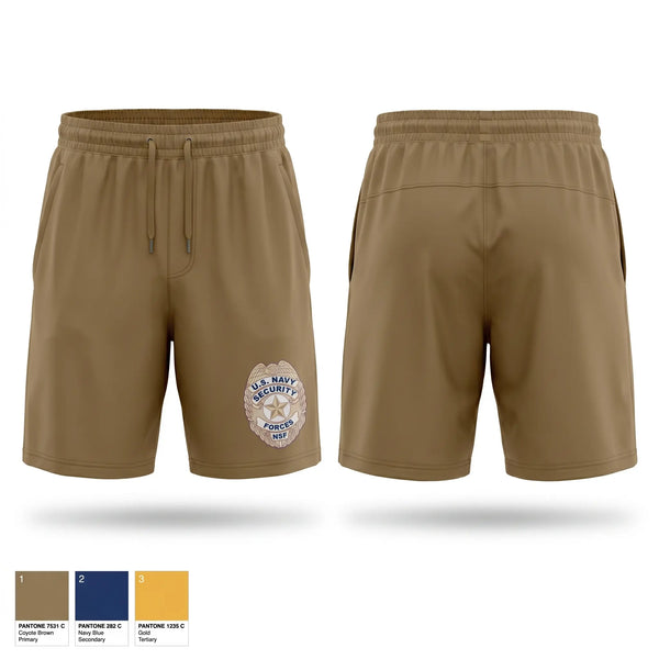 Athletic Shorts With Pockets, NSF Security, Navy, Teamtime, Team time, sublimation, custom sports apparel, team uniforms, spirit wear, spiritwear, sports uniforms, custom shirts, team store, custom team store, fundraiser sports, apparel fundraiser