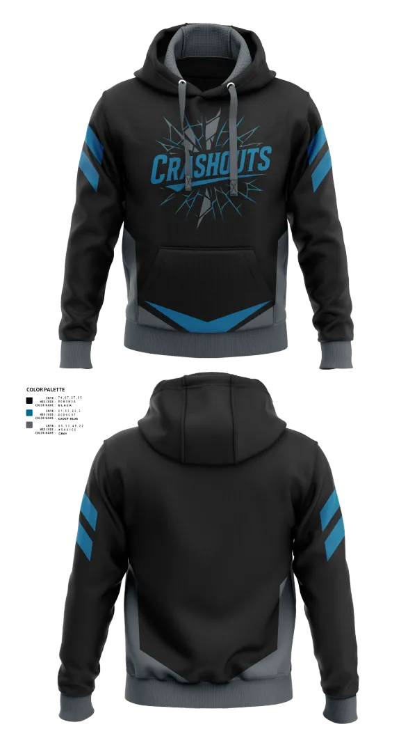 Hoodie, CRASHOUTS, Baseball, Teamtime, Team time, sublimation, custom sports apparel, team uniforms, spirit wear, spiritwear, sports uniforms, custom shirts, team store, custom team store, fundraiser sports, apparel fundraiser