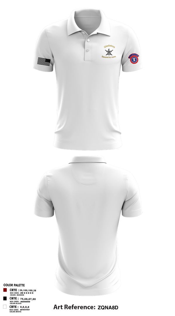 Short Sleeve Performance Polo, 2ND MRBN, Army, Teamtime, Team time, sublimation, custom sports apparel, team uniforms, spirit wear, spiritwear, sports uniforms, custom shirts, team store, custom team store, fundraiser sports, apparel fundraiser