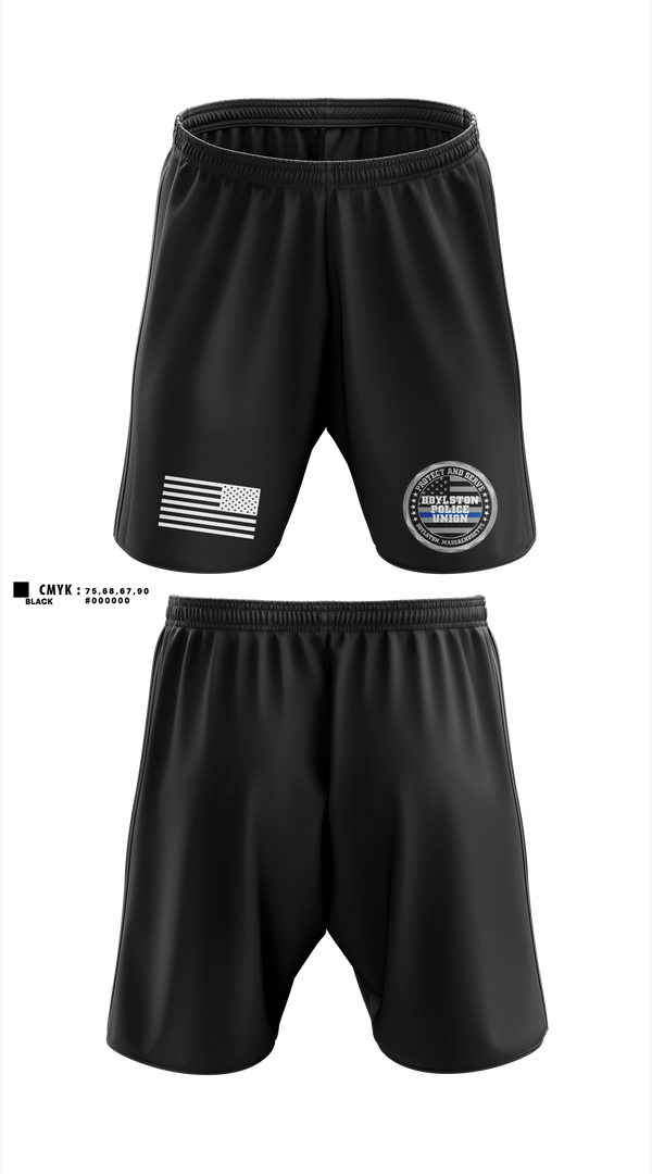 Athletic Shorts With Pockets, Boylston Police Gear, Police, Teamtime, Team time, sublimation, custom sports apparel, team uniforms, spirit wear, spiritwear, sports uniforms, custom shirts, team store, custom team store, fundraiser sports, apparel fundraiser