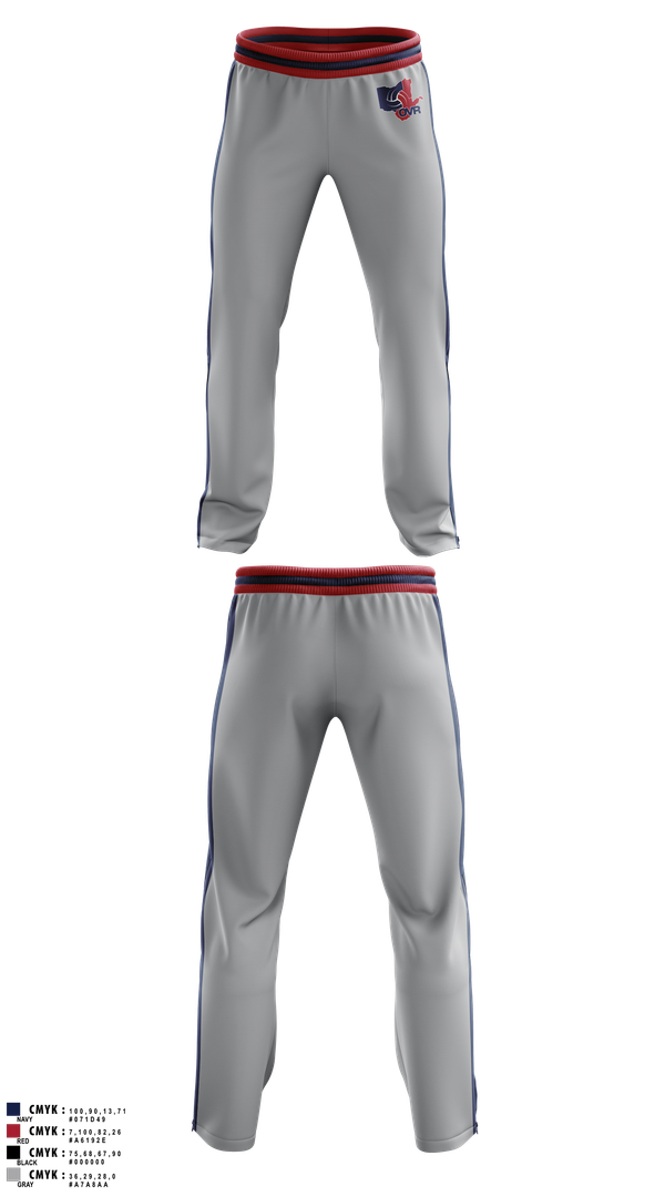 Sweatpants, Ohio Valley Region Volleyball, Women's Volleyball, Teamtime, Team time, sublimation, custom sports apparel, team uniforms, spirit wear, spiritwear, sports uniforms, custom shirts, team store, custom team store, fundraiser sports, apparel fundraiser