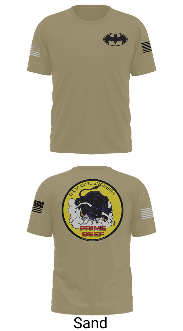 Old School Cotton Feel Shirt, 185th CES, Navy, Teamtime, Team time, sublimation, custom sports apparel, team uniforms, spirit wear, spiritwear, sports uniforms, custom shirts, team store, custom team store, fundraiser sports, apparel fundraiser