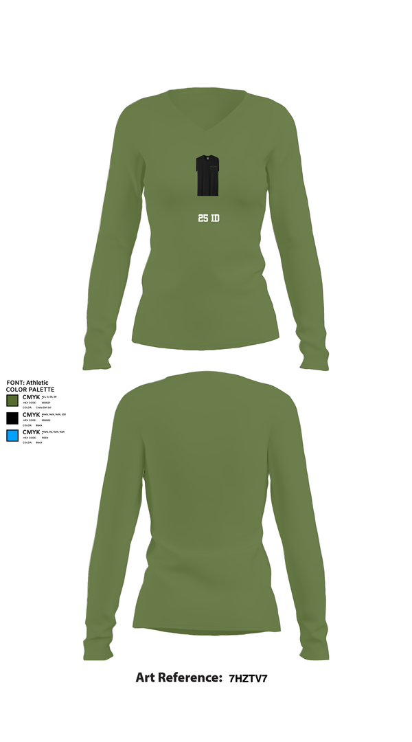 Womens Long Sleeve Vneck Shirt, 25 Id, , Teamtime, Team time, sublimation, custom sports apparel, team uniforms, spirit wear, spiritwear, sports uniforms, custom shirts, team store, custom team store, fundraiser sports, apparel fundraiser