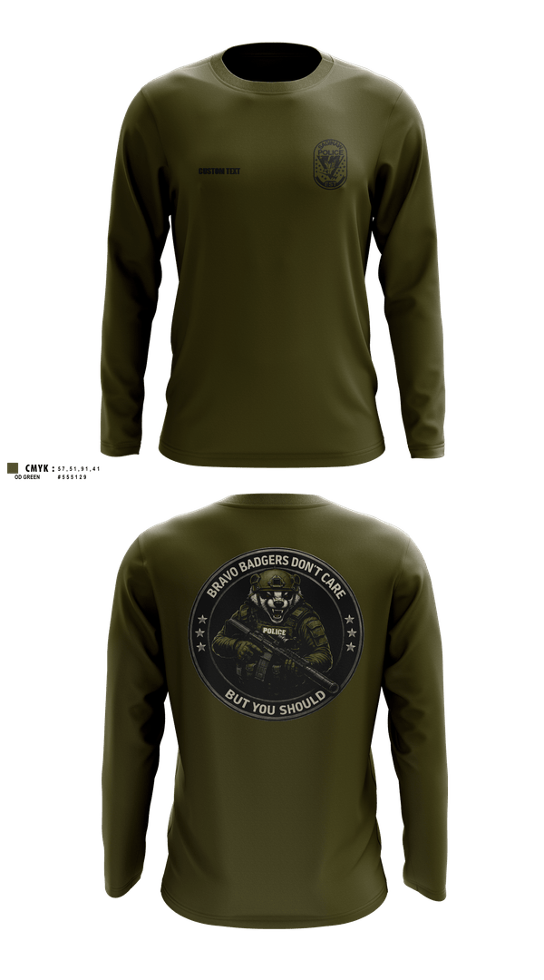 Long Sleeve Performance Shirt, Saginaw Police Emergency Services Team, Police, Teamtime, Team time, sublimation, custom sports apparel, team uniforms, spirit wear, spiritwear, sports uniforms, custom shirts, team store, custom team store, fundraiser sports, apparel fundraiser